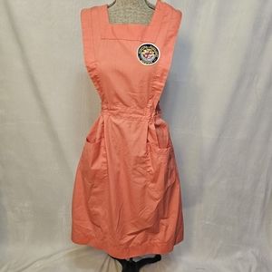 Vintage 1950s or 1960s Nurse Pinafore